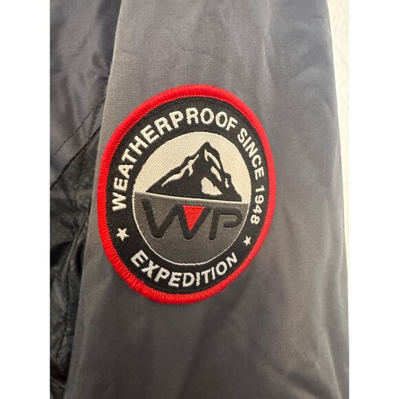 Weatherproof Expedition Mens Jacket Large Gray Red Full-Zip Lightweight All-Weat - Picture 5 of 6